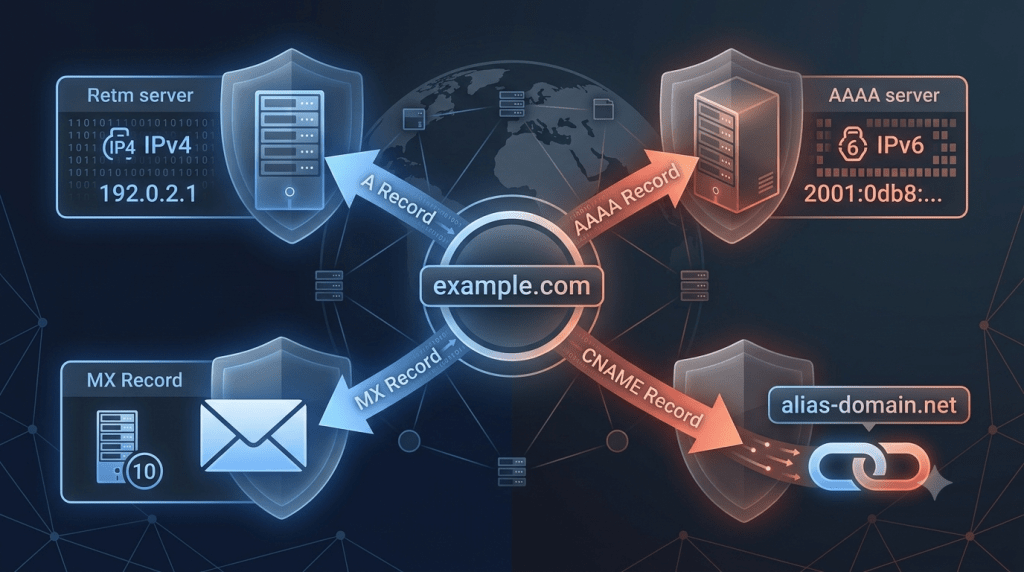 DNS Records Explained: A, CNAME, MX, and More