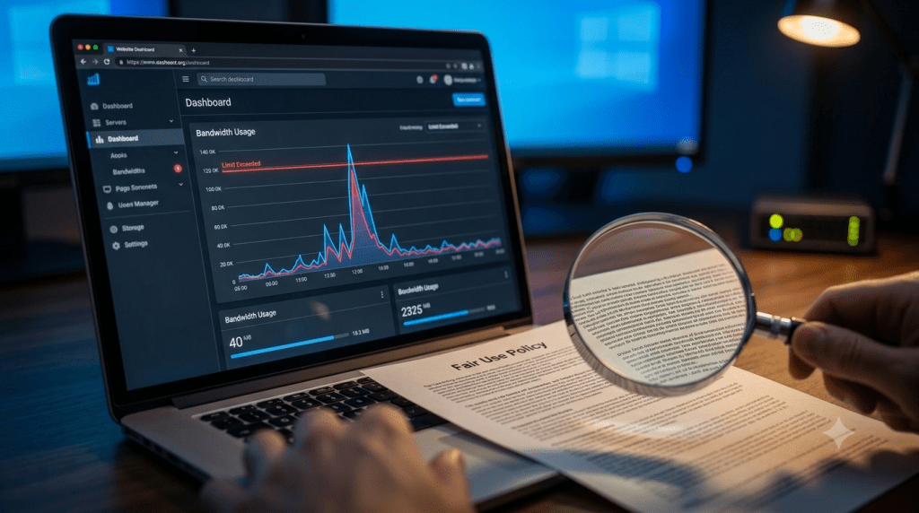 what does unlimited bandwidth actually mean