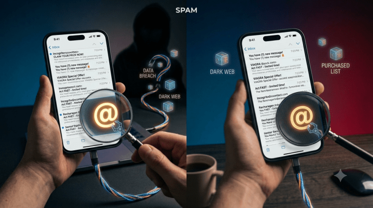 Why Do You Get Spam Emails? Where They Get You